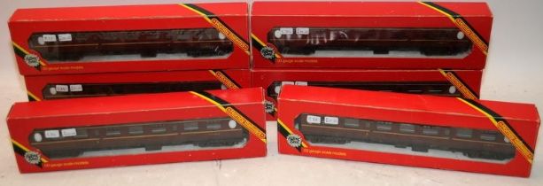 Hornby OO gauge Thompson Pro repaint Coaches x 6. All boxed