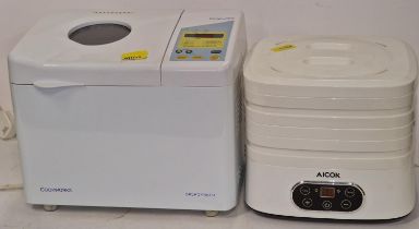 A Cookworks breadmaker together with an Alcok Food Dehydrator (2).
