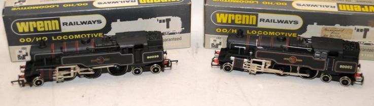 2 x Wrenn 2-6-4 Tank BR Black ref:W2218. Both boxed