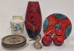 Poole Pottery collection of various to include living glaze, traditional and stoneware examples.