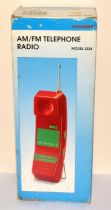 Am/Fm vintage Phone radio model 3238 in its box