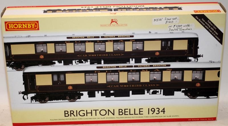 Hornby OO gauge Brighton Belle 1934 Train Pack ref:R2987. Boxed