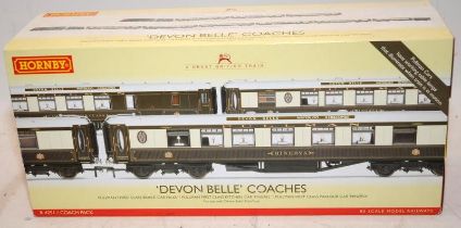 Hornby OO gauge Devon Belle Coaches Pack ref:R4251. Boxed