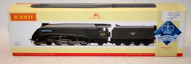 Hornby OO gauge Locomotive Class A4 Empire of India Commonwealth ref:R3008. Boxed