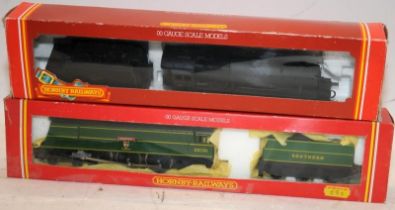 Hornby OO gauge Locomotives SR West Country Class Exeter (Ltd Ed) c/w Class 5MT Loco and Tender BR