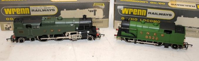 Wrenn 2-6-4 Tank GWR ref:2220 c/w 0-6-2 Tank LNER ref:W2217. Both boxed