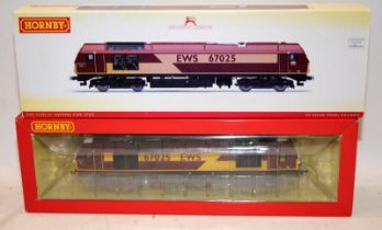 Hornby OO gauge Locomotive EWS Class 67 Western Star ref:3481. Boxed