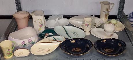 Collection of vintage Carlton Ware. Various pieces and designs.