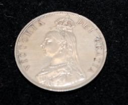 Queen Victoria 1887 Double Florin