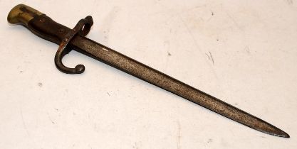 French 19 centaury Gras Bayonet marked "L Deny-Paris 1880"