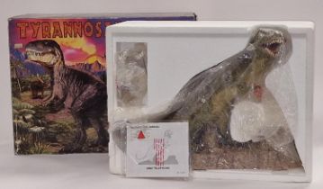 TeleMania vintage 1990's Tyrannosaurus Rex telephone with original box and instructions.