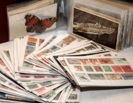Collection of mostly British Territories and Dependencies stamps stock sheets c/w an album of