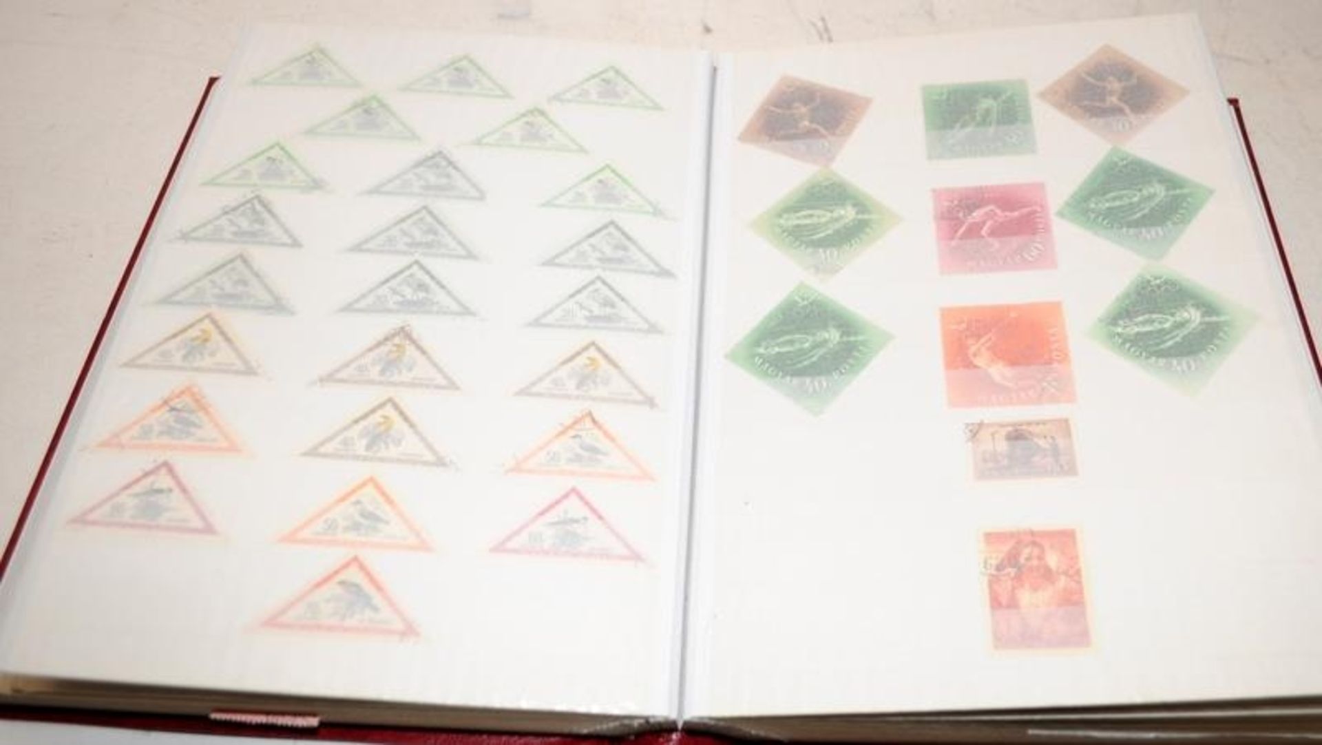4 well filled stamps stock books, Germany/Liechtenstein, Hungary/Fiume, Yugoslavia and Poland - Image 4 of 6