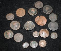 A good small collection of early coins to include Roman and Pre-Roman examples