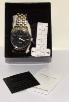 Mans fashion watch set with small diamonds boxed with instructions