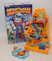 Vintage 1980's boxed Tomy Kongman game in working condition and in excellent box