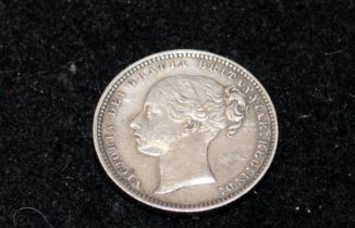 Queen Victoria 1870 Shilling