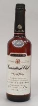 Canadian Club Distilled and Blended Whisky 70cl.