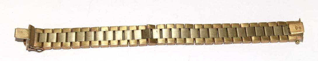 Gold H/M 375 watch bracelet 26g