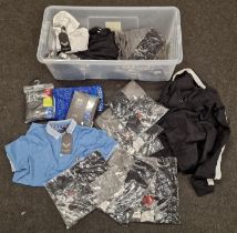 A large tub containing a quantity of mixed BNWT items of clothing. (ref:92)