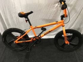 An orange savage BMX. (27)