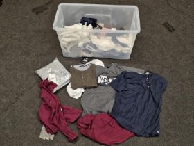 A large tub of BNWT Brave Soul clothing. Various designs and colours (ref:73)