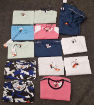 A quantity of BNWT Ellesse gent's t-shirts. Various designs and sizes. (ref:76)