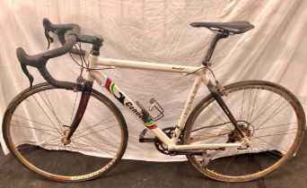 Condor Racing bike x 10 Speed in white.