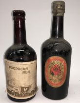 Lot consisting of two rare bottled beers to include a 1902 Bass Kings Ale and a 1937 Courage