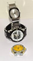 3 x gents watches ref 46