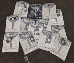 A quantity of BNWT Brave Soul polo shirts. Various colours and sizes (ref:87)
