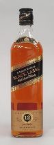 Johnnie Walker Black Label Old Scotch Whisky Extra Special 12Y 70cl.