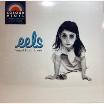 EELS ‘BEAUTIFUL FREAK’ HMV EXCLUSIVE LIGHT BLUE VINYL ALBUM.