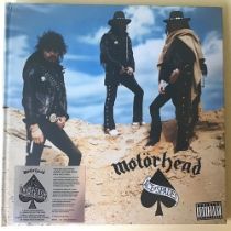 SEALED MOTÖRHEAD 40th ANNIVERSARY ALBUM SET ‘ACE OF SPADES’. This Deluxe Triple Album, 20 page