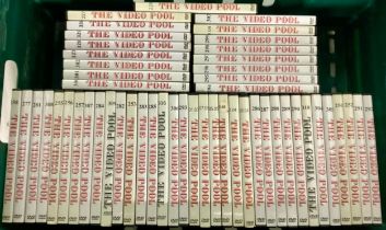 COLLECTION OF VIDEO POOL PROFESSIONAL VDJ DVD'S. Here we have a total of 52 DVD's containing pop