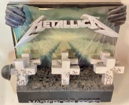 METALLICA ‘MASTER OF PUPPETS’ ALBUM COVER 3D STAND. Metallica Master of puppets original album art