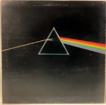 PINK FLOYD 'DARK SIDE OF THE MOON' VINYL LP WITH SOLID BLUE TRIANGLE LABEL. Super addition to any