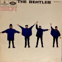 THE BEATLES VINYL ALBUM ‘HELP!’. Classic 1965 UK Press Yellow & Black Parlophone labels!!! Both