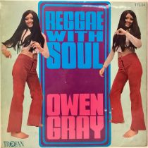 OWEN GRAY 'REGGAE WITH SOUL' VINYL LP RECORD. Great album found here on Trojan Records TTL 24 from