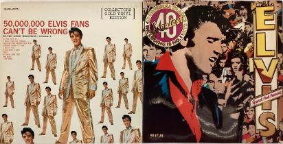 ELVIS PRESLEY COLOURED VINYL RECORDS. First we have a copy of ‘Elvis Gold Records Vol 3’ pressed