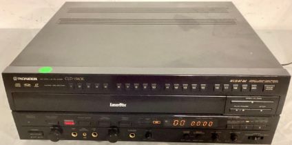 PIONEER LASER DISC PLAYER. Machine is in Ex condition with model number CLD 1580K. This machine also