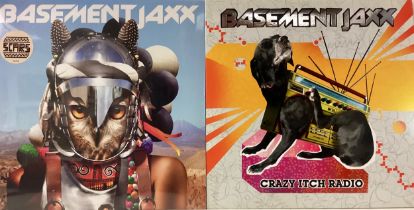 BASEMENT JAXX LP VINYL RECORDS X 2.