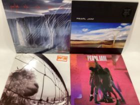 PEARL JAM VINYL LP RECORDS X 4