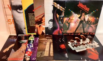 SELECTION OF VARIOUS ROCK RELATED VINYL LP RECORDS. Here we have a selection of albums to include