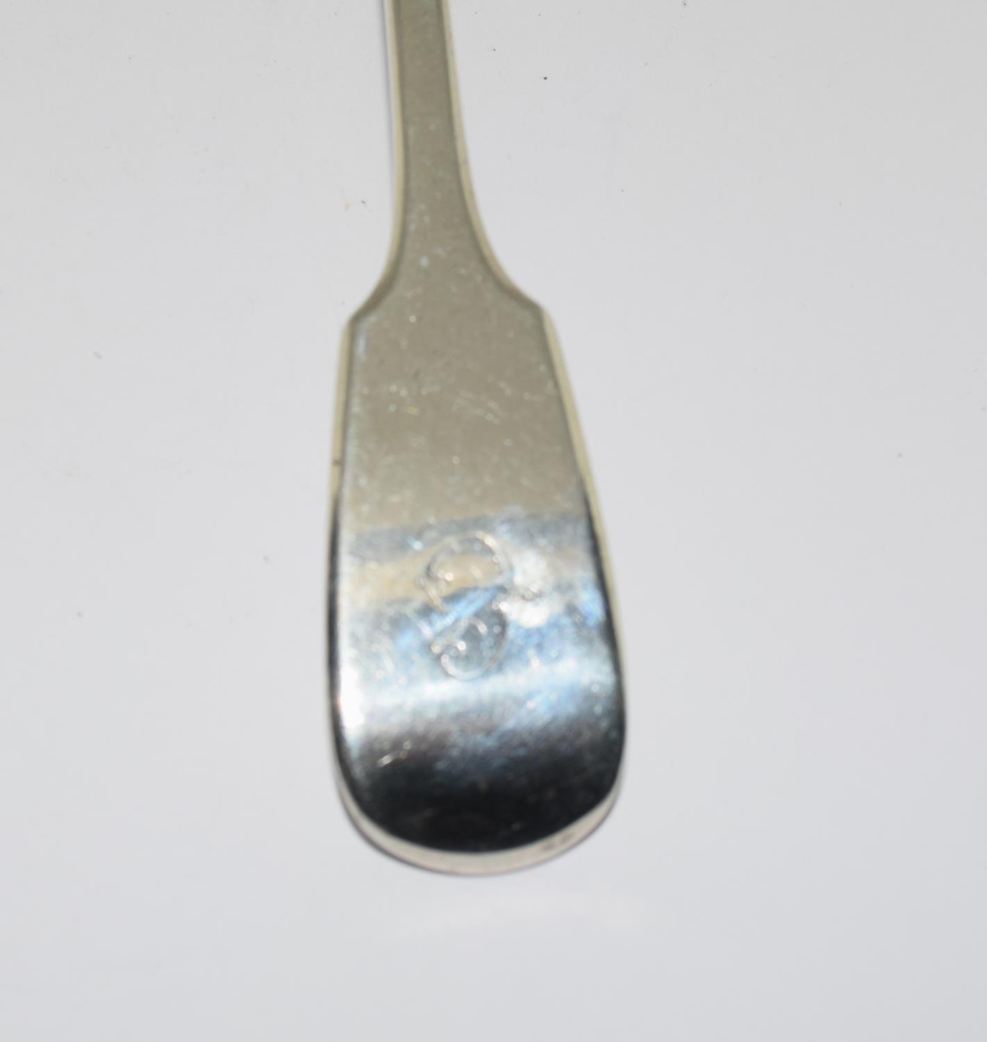 Silver hall marked Soup ladle 70g - Image 3 of 6