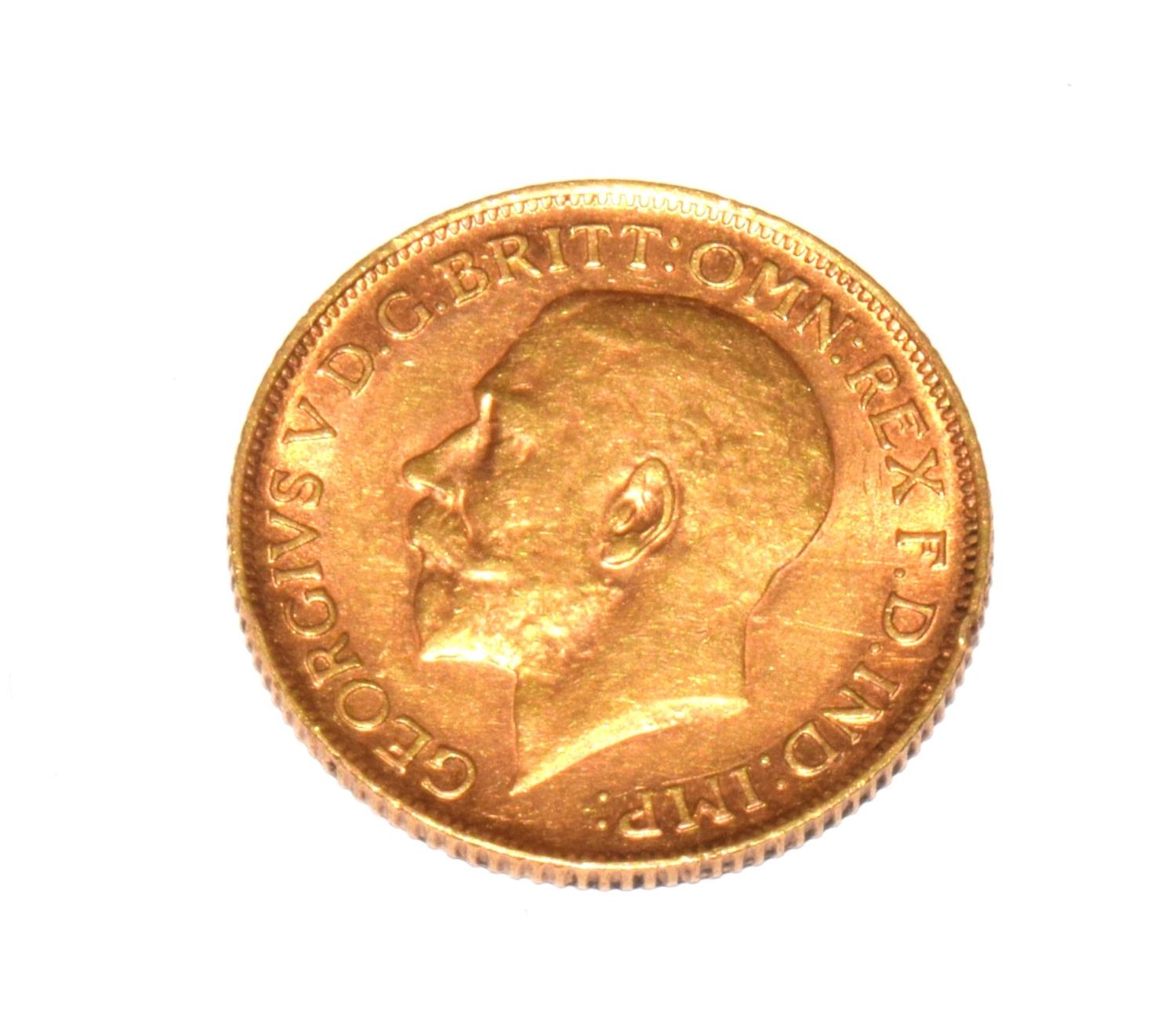 1913 full English Sovereign coin