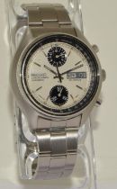 Rare Baby Panda Seiko 6138-8000 serial number dates this watch to Feb 1972, a good early example.