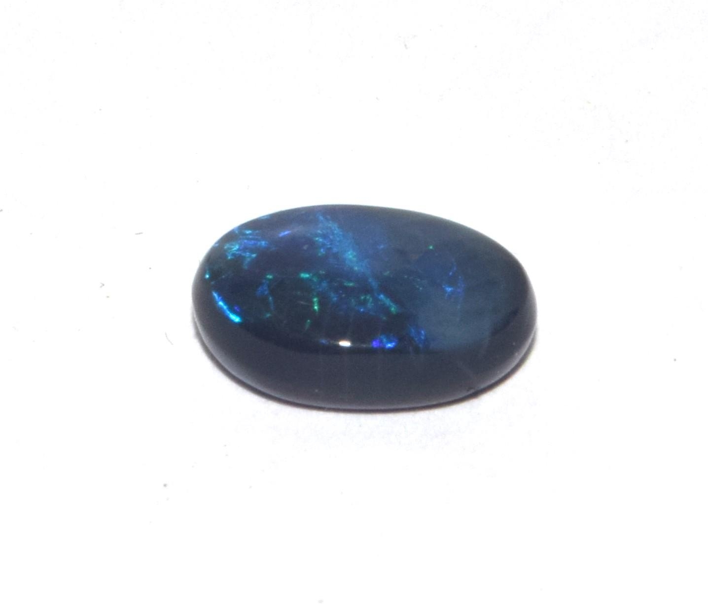 Natural blue single stone Opal - Bild 2 aus 5