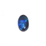 Natural blue single stone Opal