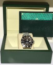 Rolex Submariner model 16610 year 1995. W72***3 bracelet 93150 clasp codes DE10 has booklet and box,